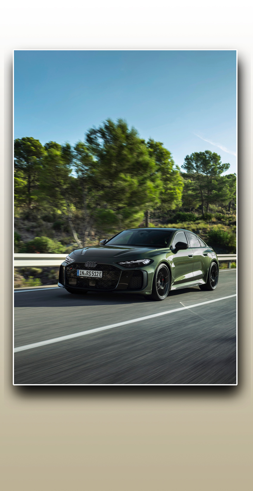 New Audi RS 5 Sedan