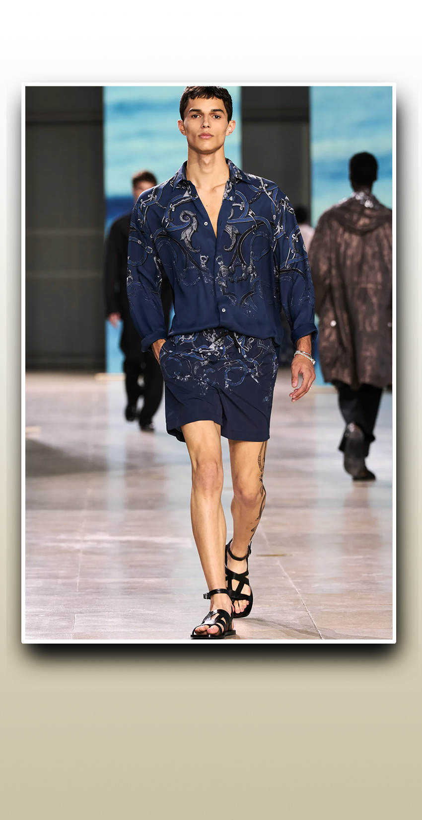 Hermes Mens SS 2025