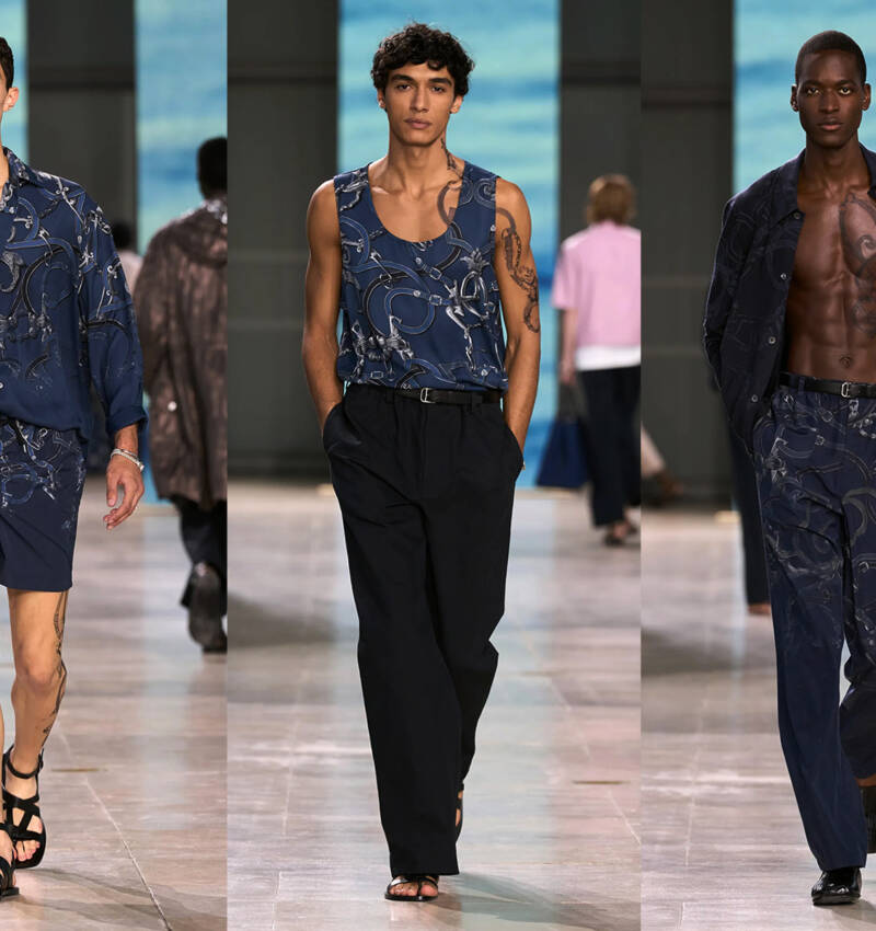 Hermes Mens SS 2025