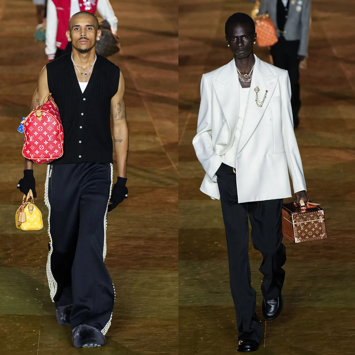 Everything you need to know about Pharrell's stellar Louis Vuitton debut  Menswear