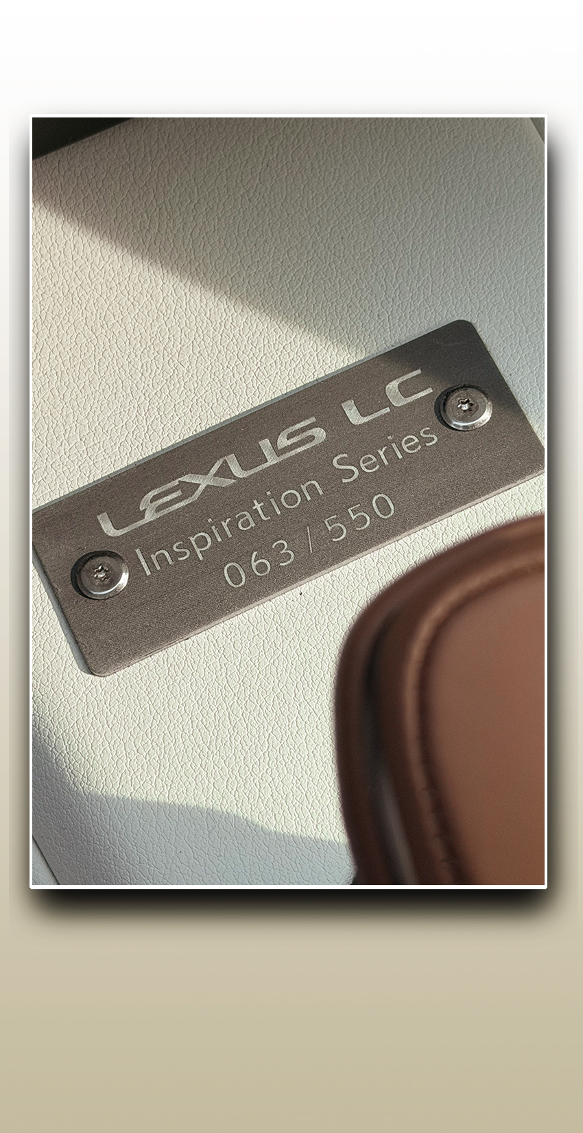 Lexus LC 500 Convertible Inspiration Series