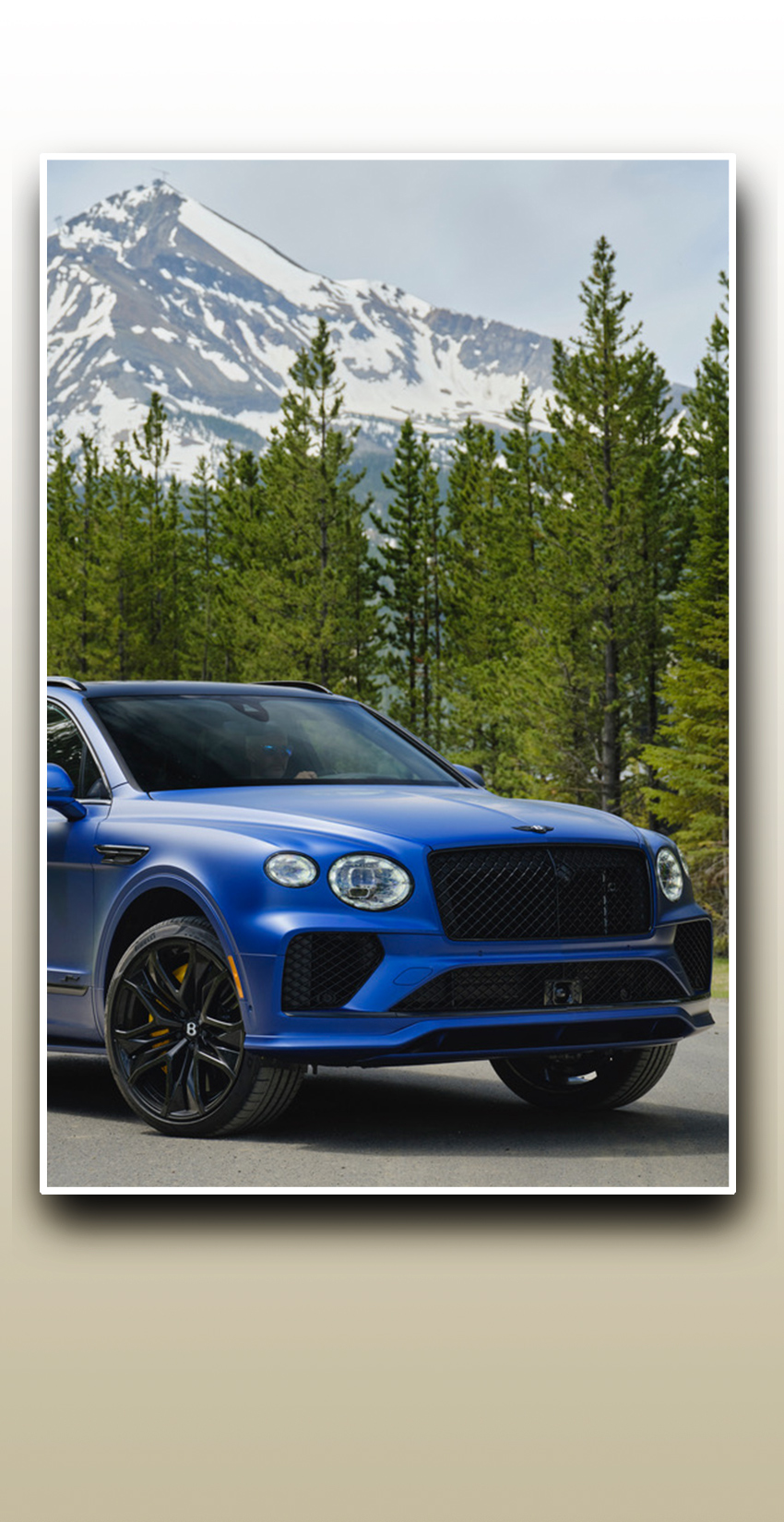 New Bentley Bentayga Speed