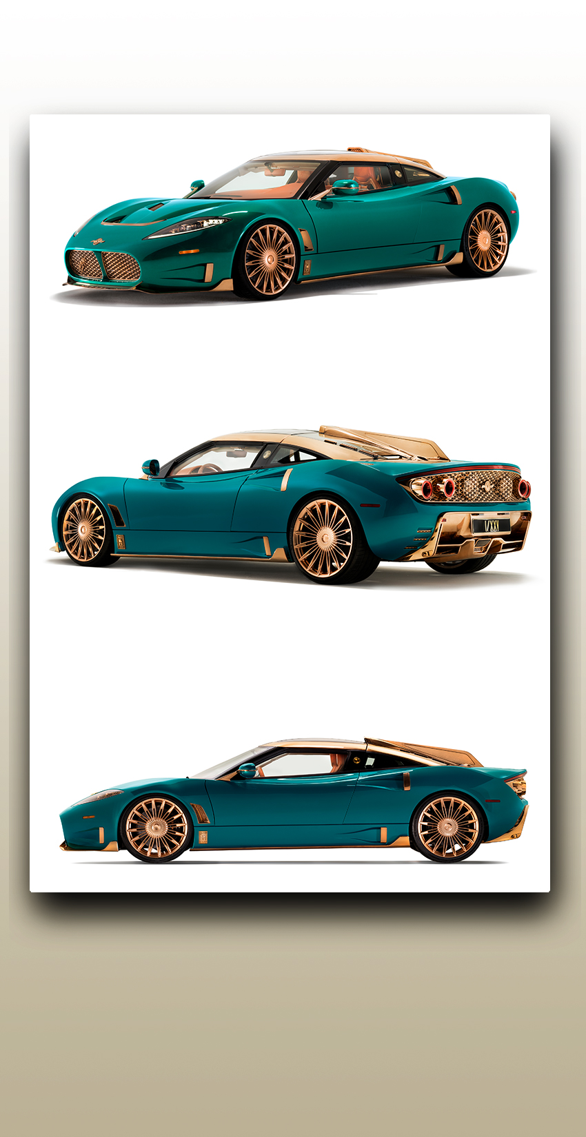 From  Monterey Car Week Spyker C8 Preliator XXV Coupé