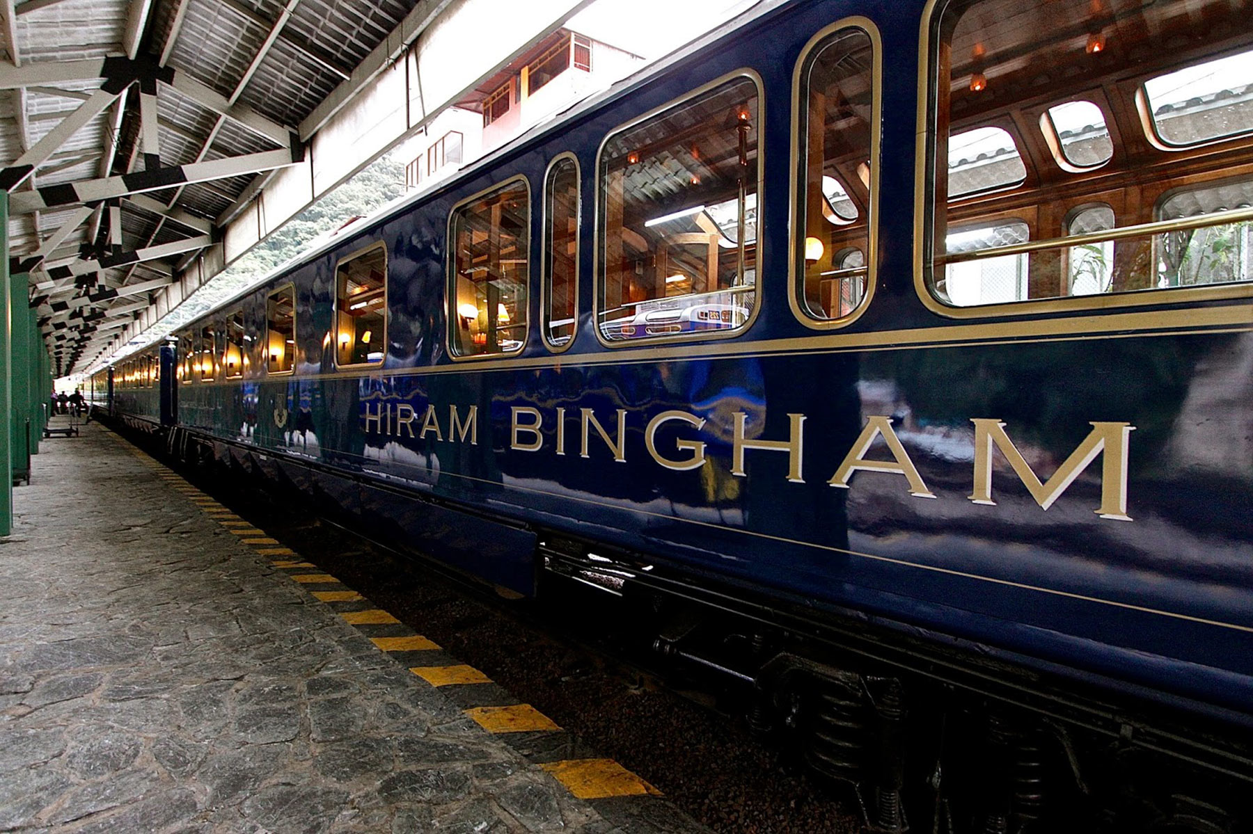 The Belmond Hiram Bingham Train 